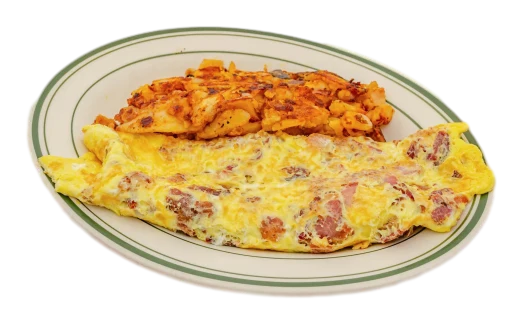 Bacon and Cheese Omelette Combo